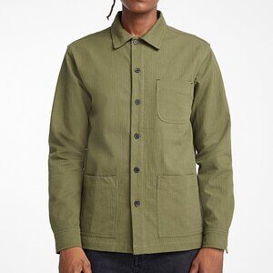 BNWT AW19 NEUW TOPSTITCHED MILITARY SHIRT S